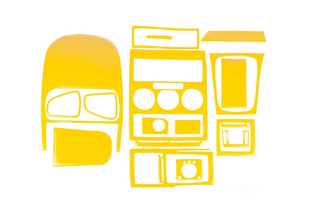 

Накладки на панель (жовтий колір) для Opel Astra G classic 1998-2012 рр.