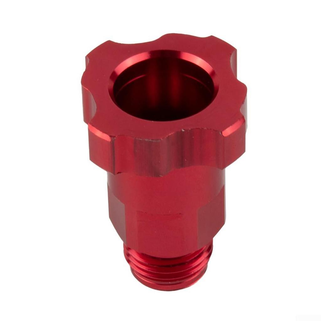 Spray Gun Cup Adapter Aluminum Connectors for Paint Cup Conversion Fit with M16x1.5 Thread Durability Leakproof Design
