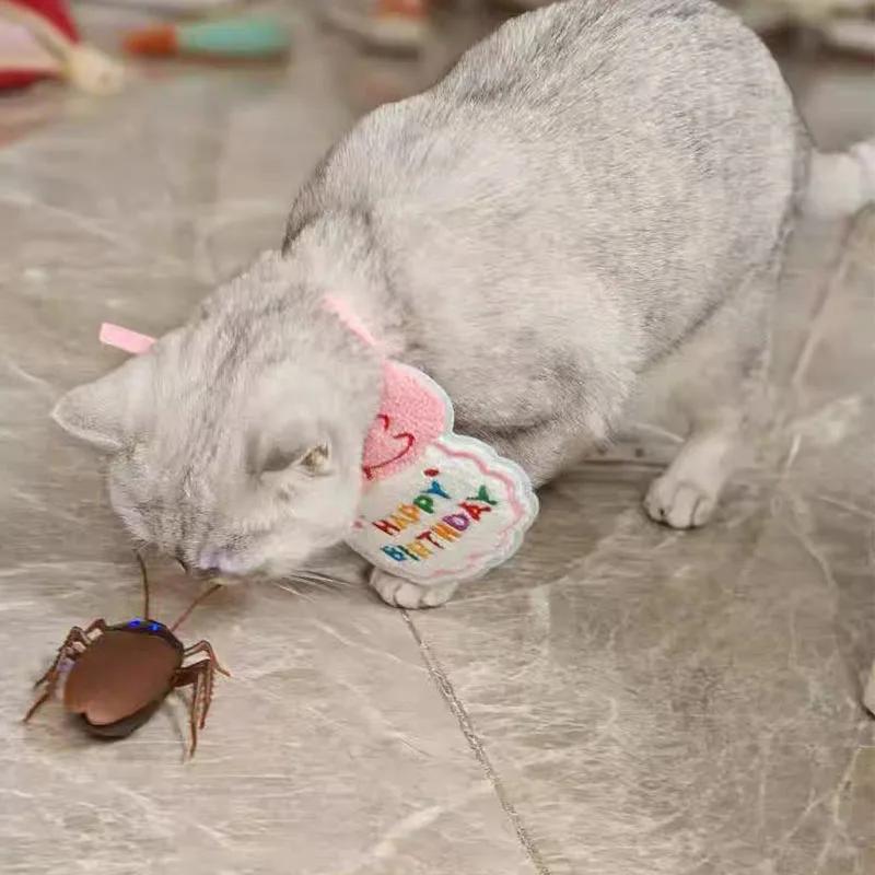 Electric Trick Cockroach Pet Rc Simulation Animal Robotic Remote Control Ant Toy Halloween Xmas Mini Gift For Adult Prank Insect