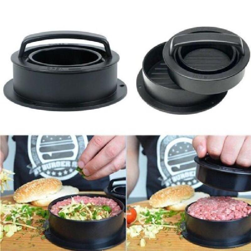 Press Burger 3 In 1 Beef Maker Hamburger Patty Cooking Molds Burger Stuffed