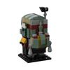 MOC Compatible Building Blocks Boba Fett Brickhead Star Wars Building Blocks Small Particles Educational Children's Toy Model