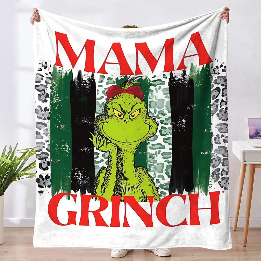 Christmas Blanket Cover Soft And Comfortable Plush Wool Flannel Blanket