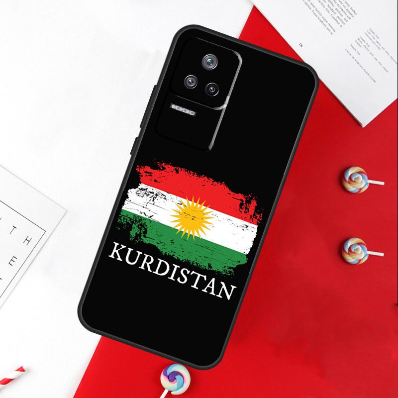 Kurdistan Flag Cover For Xiaomi 11T 12T 13T 14T Pro 13 14 15 Ultra POCO X7 Pro X3 X5 X6 F5 F6 M6 Pro Case