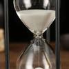 1-15 Minutes Nordic Black Metal Retro Hourglass Timer Home Office Desk Classical Decorative Ornaments High-end Sandglass Gifts