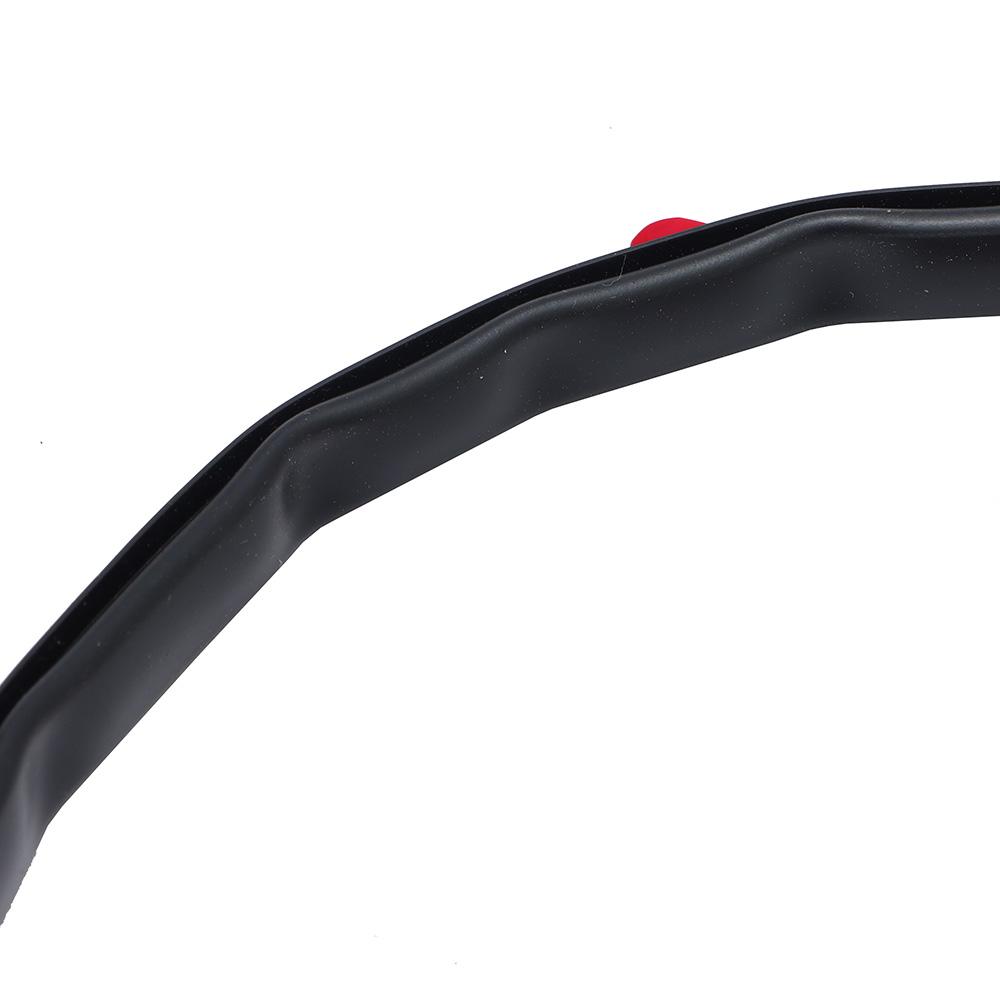 Black Weather Stripping Door Seal D Shape Sound Insulation Door Seal Strip  Doors and Windows