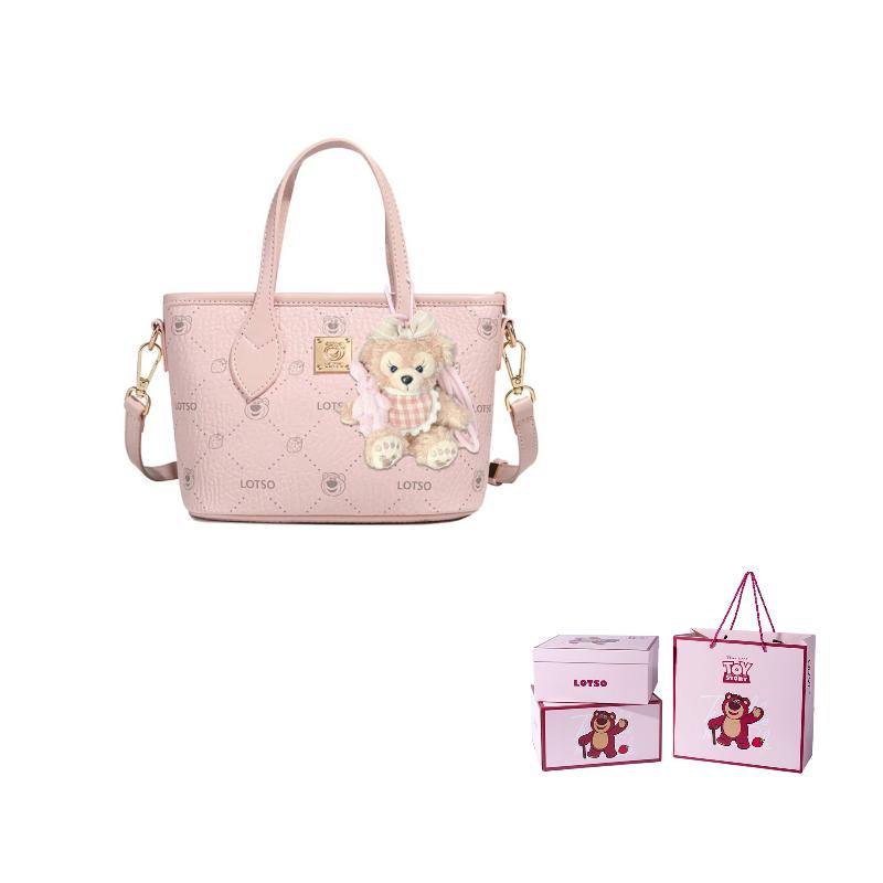 Disney Erdbeerbär Tragetasche Süß Niedlich Täglich Vielseitig Mode College Stil Einfach Kompakt Pendeln Ausflug Verabredung Damen Tragetasche BMK-72649