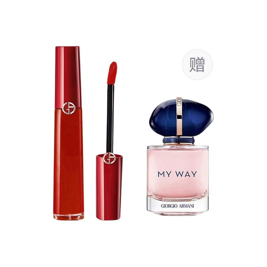ARMANI Lippenstift Parfüm Make-up Sets Leicht zu verblenden Langanhaltend Teint