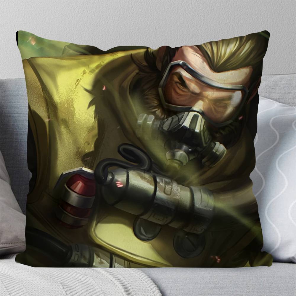 Apex Legends Game Pillow Case Square Pillow Bedroom Sofa Leisure Comfort Cushion Car Living Room Home Decoration