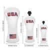 3Pcs golf Covers UT Driver Wood Clubs for head with Number Tags