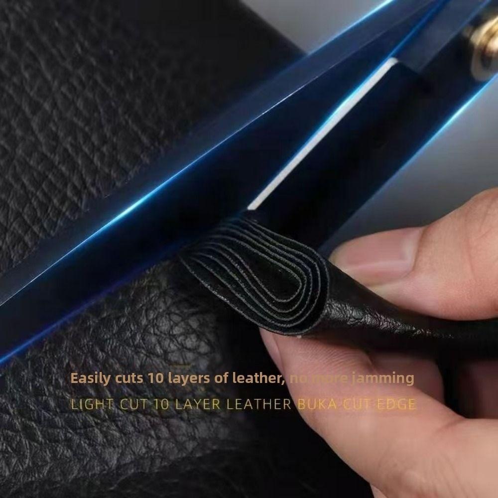 8-12inch Fabric Scissors Ergonomic Leather Cutting Scissors Sewing Shears Tailoring Work