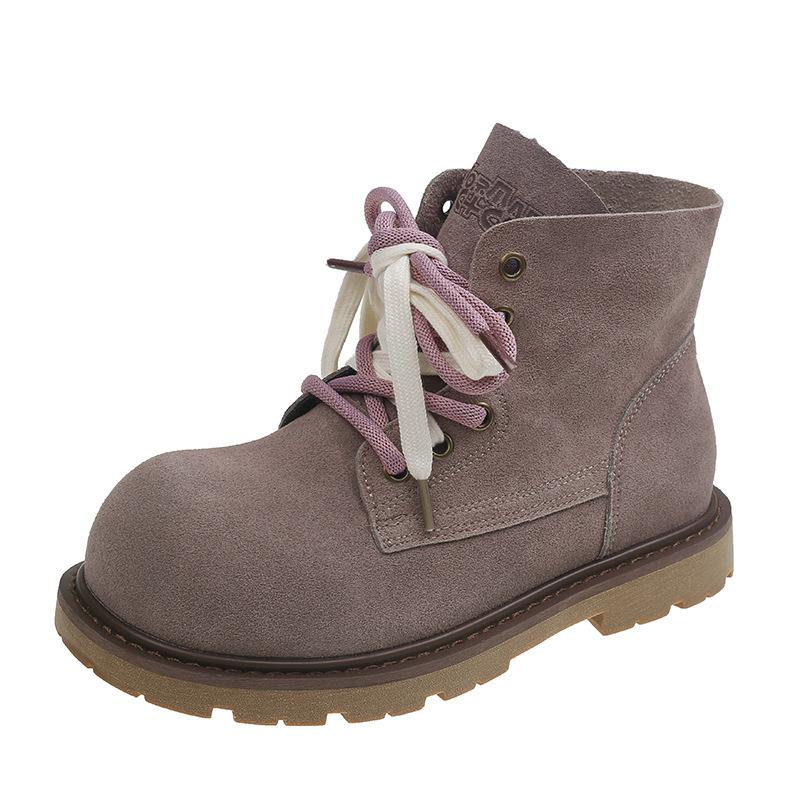 

Big Head Martin Boots Autumn New Short Boots Platform Versatile Fashion Casual Short Boots 40