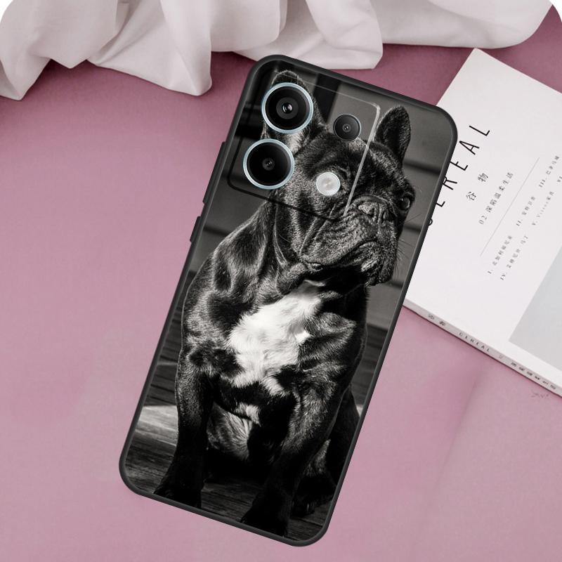 French Bulldog Dog Case For Redmi Note 13 Pro 9 10 11 12 Pro Plus 9S 10S 11S 12S Cover For Redmi 12C 10C 13C