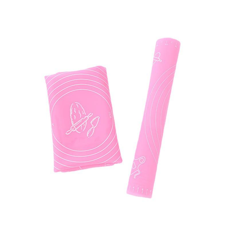 Food-Grade Thickened Silicone Kneading and Baking Mat
