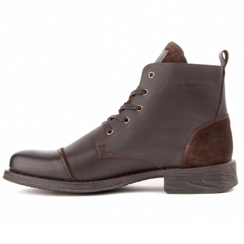Bota De Piel Para Hombre. Purapiel Bottiel 104917
