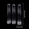 5Pcs 40Ml Transparent Mask Bath Salt Test Plastic Tube With Aluminum Cap Empty Clear Pet Cosmetic Tube