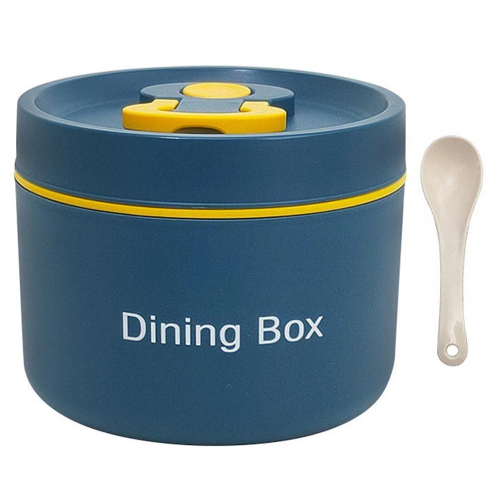 350ml/650ml Thermal Lunch Box Stainless Steel Insulated Food Container Dining Box Tableware