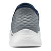 Skechers Go Walk Fle Hands Free Slip-Ins Low-Top Casual Shoes Men's Gray Blue