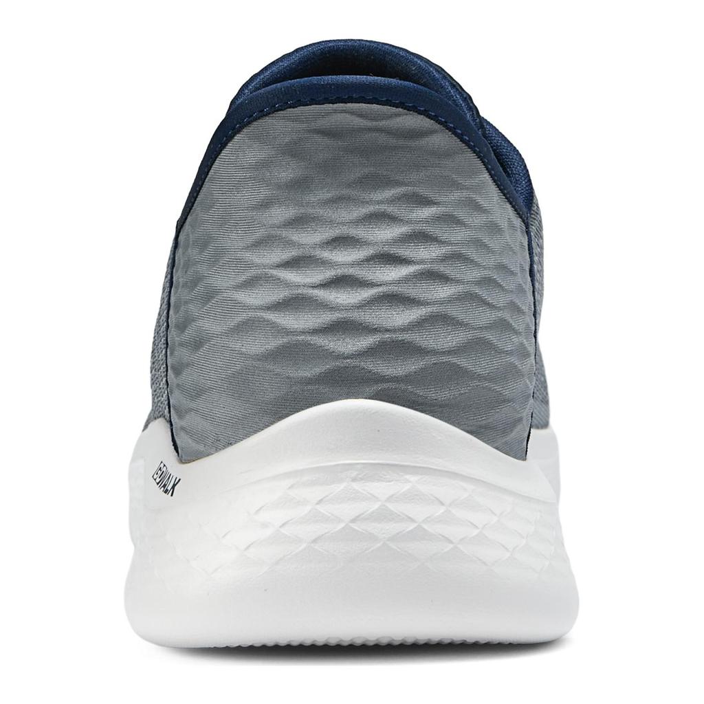 Skechers Go Walk Fle Hands Free Slip-Ins Low-Top Casual Shoes Men's Gray Blue