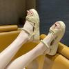 Fashion Pearl Outdoor Sandals for Women Comfort 2025 Trending Woman Shoes New Breathable Fashion Sandal Vintage Summer Sale Trend Shoe
