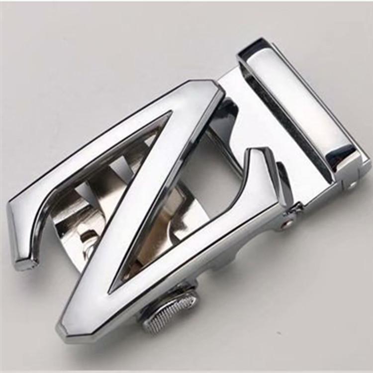 Belt Buckle Zinc Alloy Automatic Buckle Z-Buckle Men'S Belt Buckle Head G-Buckle Leather Belt Head
