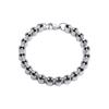 1Pcs Men's stainless steel twisted bracelet, hip-hop punk stainless steel  accessory