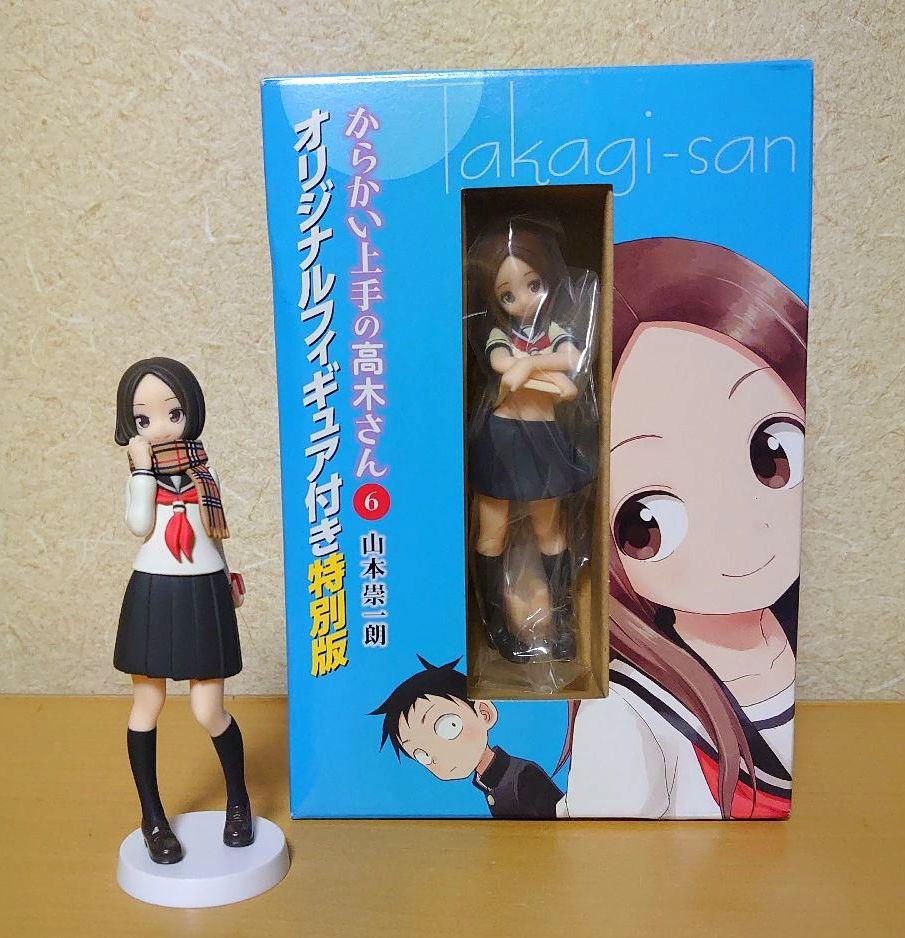 

[USED] Teasing Master Takagi-san Special Edition with Original Figures Volumes 6 and 8 Figures