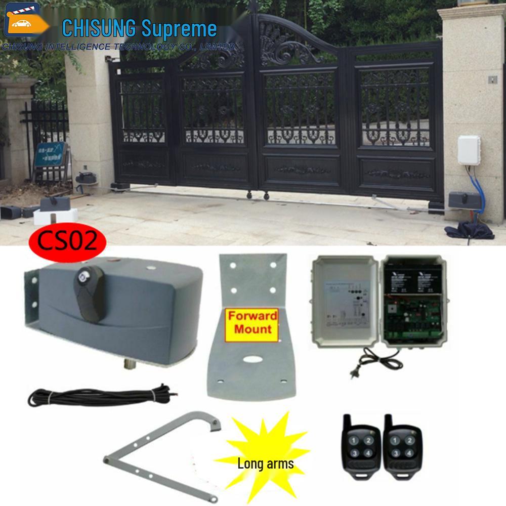 Bluetooth-Enabled Smart DC24V Gate Door Opener with Crank Arm CSC2-DC24V