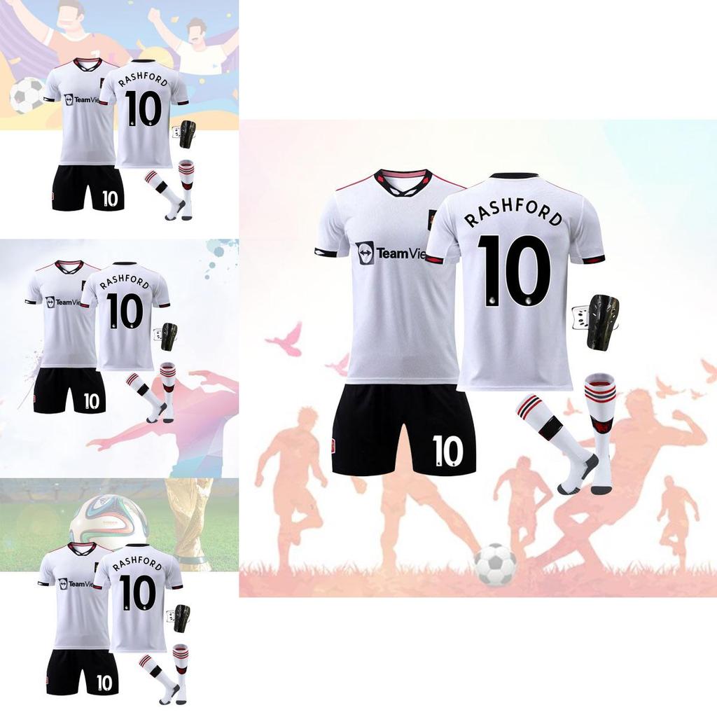 Red Devils Ronaldo 7 Rashford 10 Antony 21 Football Jersey Suit For Boys Girls Kids Stylish And Fashionable Uniforms For Men Women Unisex