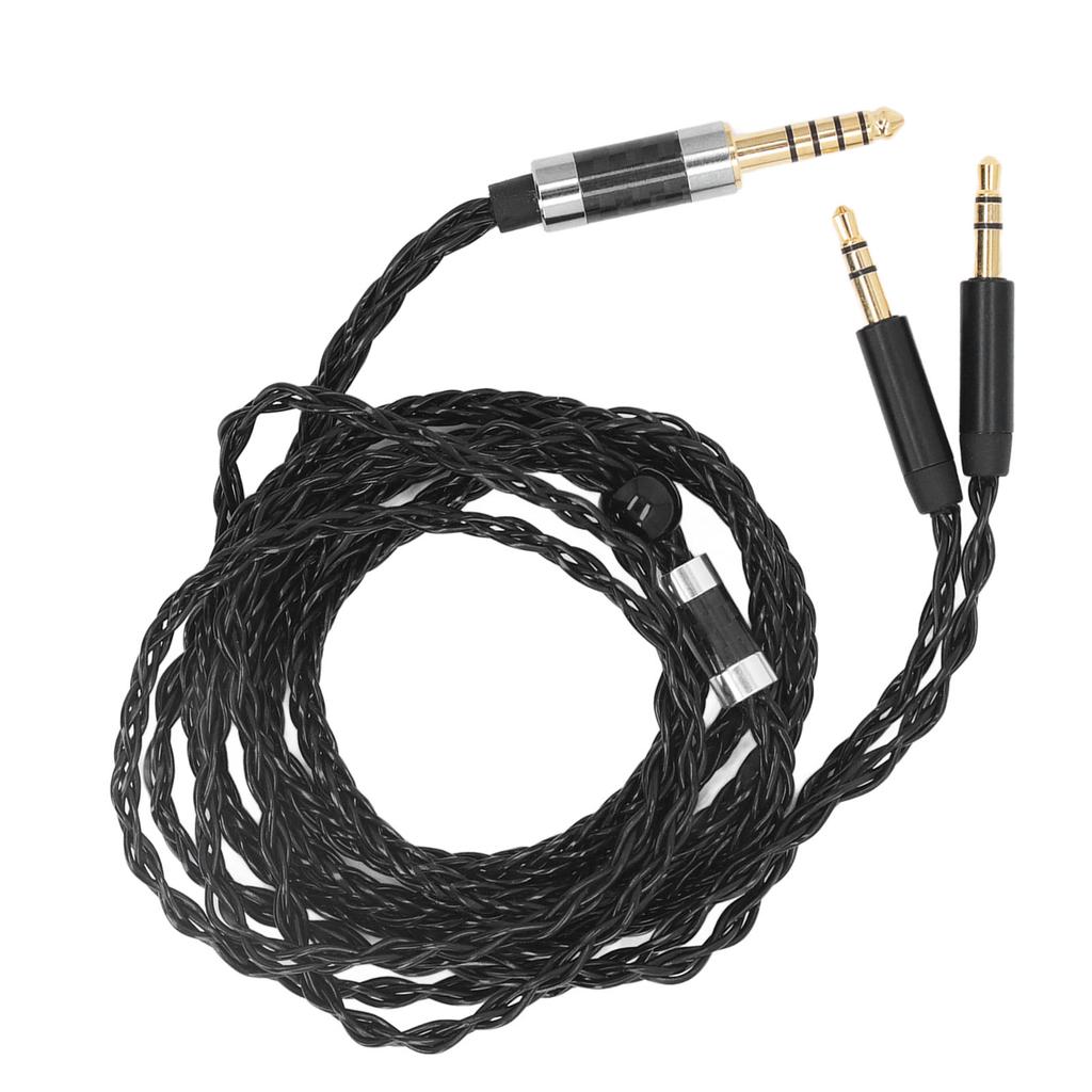 4.4mm Silver Plated Headphone Cable Replacement for AH D600 AH D7200 AH D7100 AH D9200 AH D5200 3.9ft