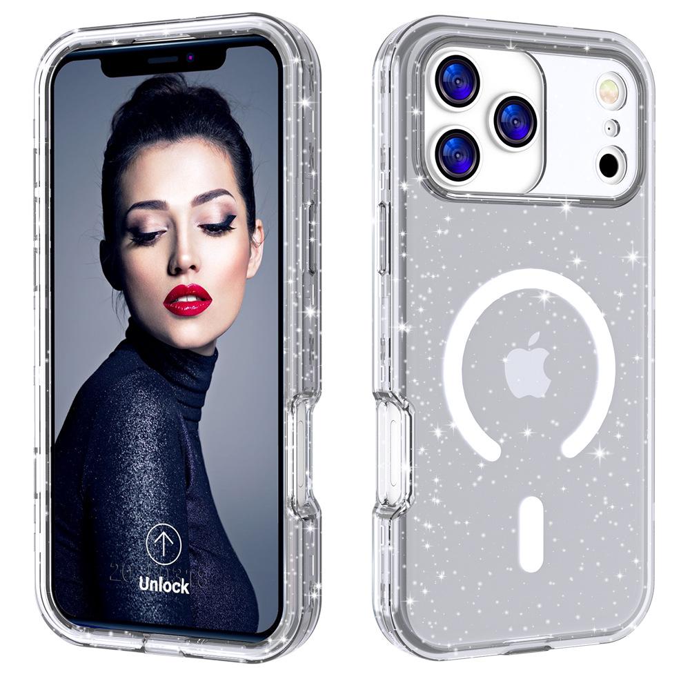 Apple iPhone 17 Pro Max Magnetic Stand Anti-fall Protective Case