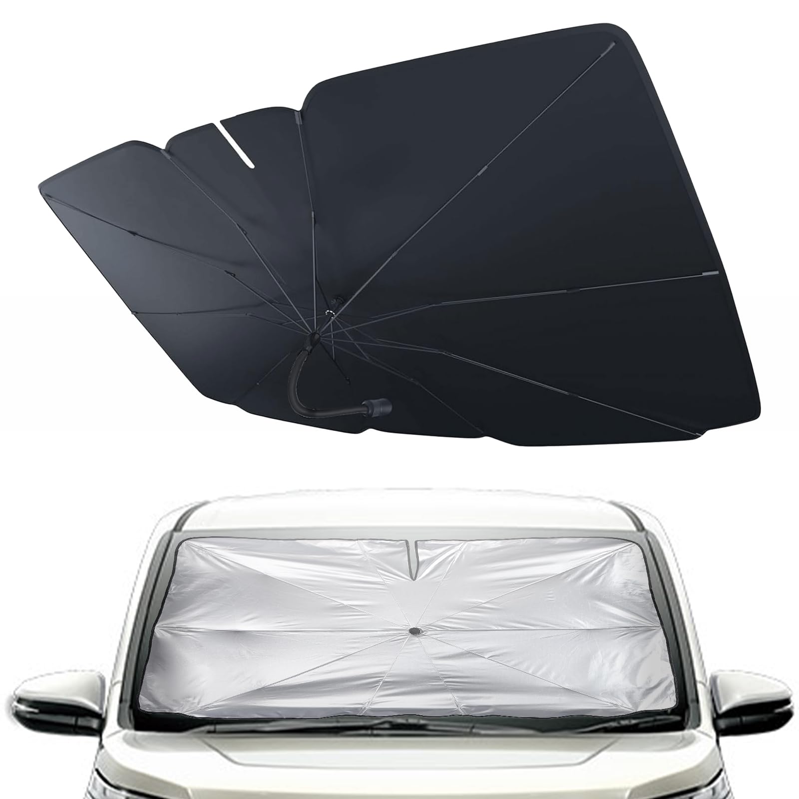 on Setagaya ALEBANA Stepwagon Dashcam Compatible Car Sun Car Car Convenient Interior [Featured Base] Sunshade, Front, [2025 Edition] Sunshade, Visor, чёрный