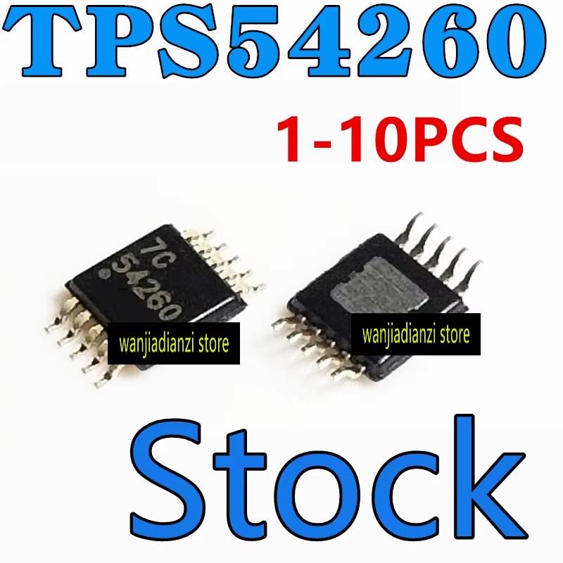 

10pcs original MSOP10 TPS54260 TPS54260DGQ TPS54260DGQR 2.5 A step-down converter input, power management IC