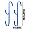 Poolside Pool Leaf Skimmer Net Holder Aboves Ground Pool Pole Hange Adjustable Telescopic Swimming Pole Hooks Accessories