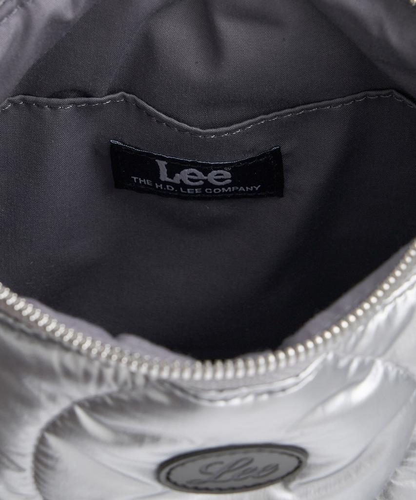 Lee Quilted Mini Hobo Bag Silver