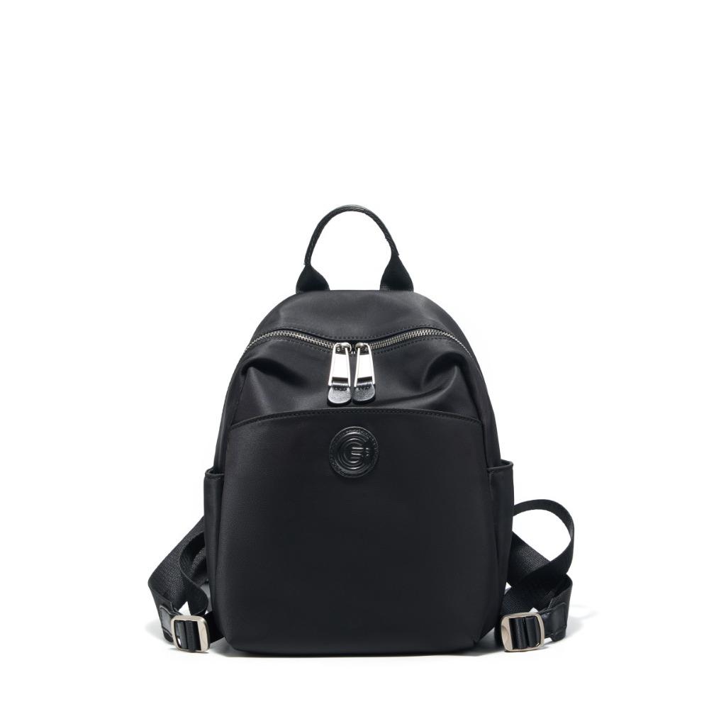 

Универсальный рюкзак большой вместимости Рюкзак из коровьей кожи Женский рюкзак Сумка для хранения для поездок чёрный