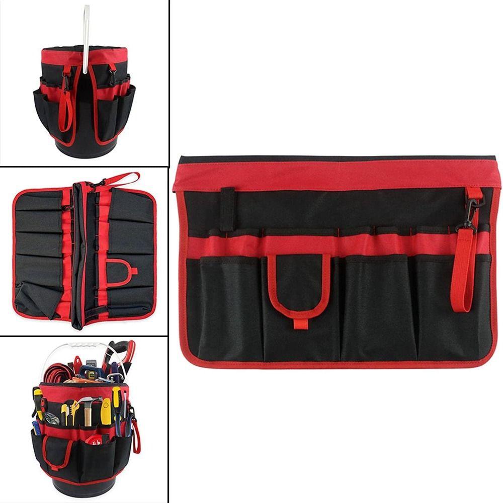 Storage Bag Gardening Tool Bag Large Capacity Planting Props Basket Bucket Organizer  Electrician