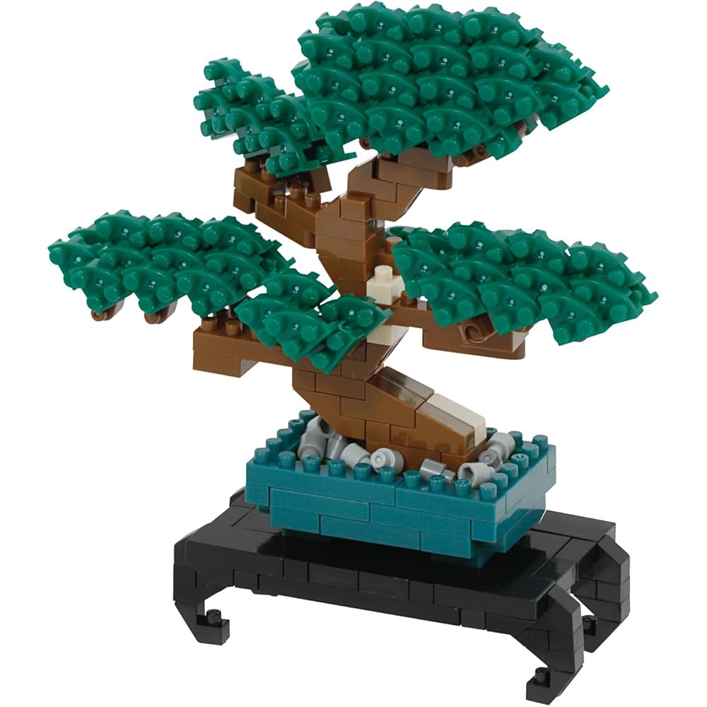 

Kawada nanoblock Bonsai Pine Building Kit NBH_224 300 Pieces Educational Toy
