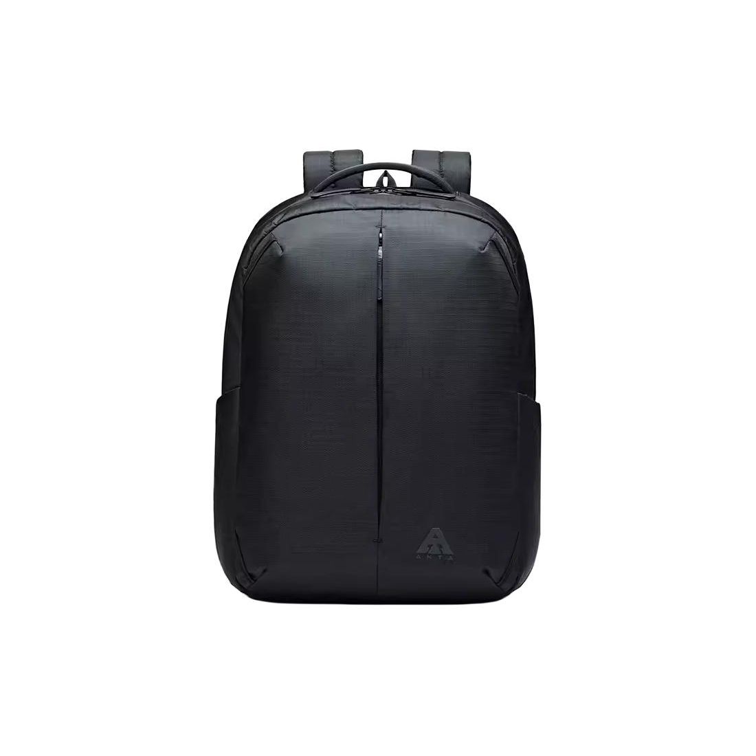 Anta Simple Casual Fabric Backpack Unisex Backpacks Black 992457152R-1 Basic Black