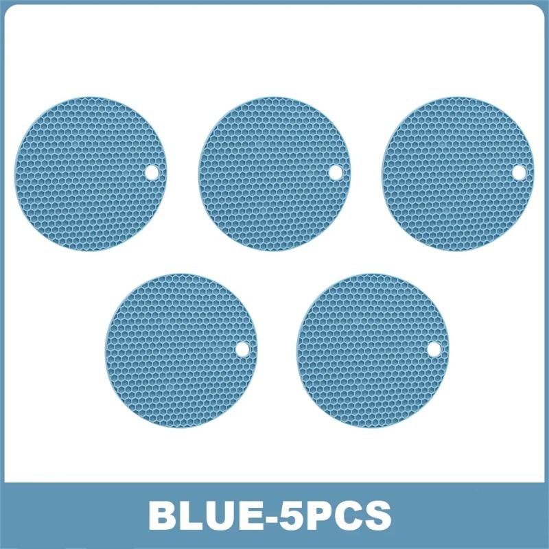 Stilvolle und praktische Wabenförmige Matten Hitzebeständiger Silikon-Untersetzer Schützen Sie Ihre Arbeitsplatten mit diesem stilvollen Platzset