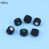 10 Stück 10x6x1,5x10mm Kassettenradio-Mechanismus Druckrollenrad mit Welle für Tonbandgerät Kassettenplayer Audiozubehör