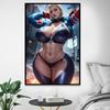 Cammy Sexy Nude Painting Wall Art Uncensored Boobs Cartoon Hot Girl Big Ass HD Canvas Poster Home Decor Painting Customization