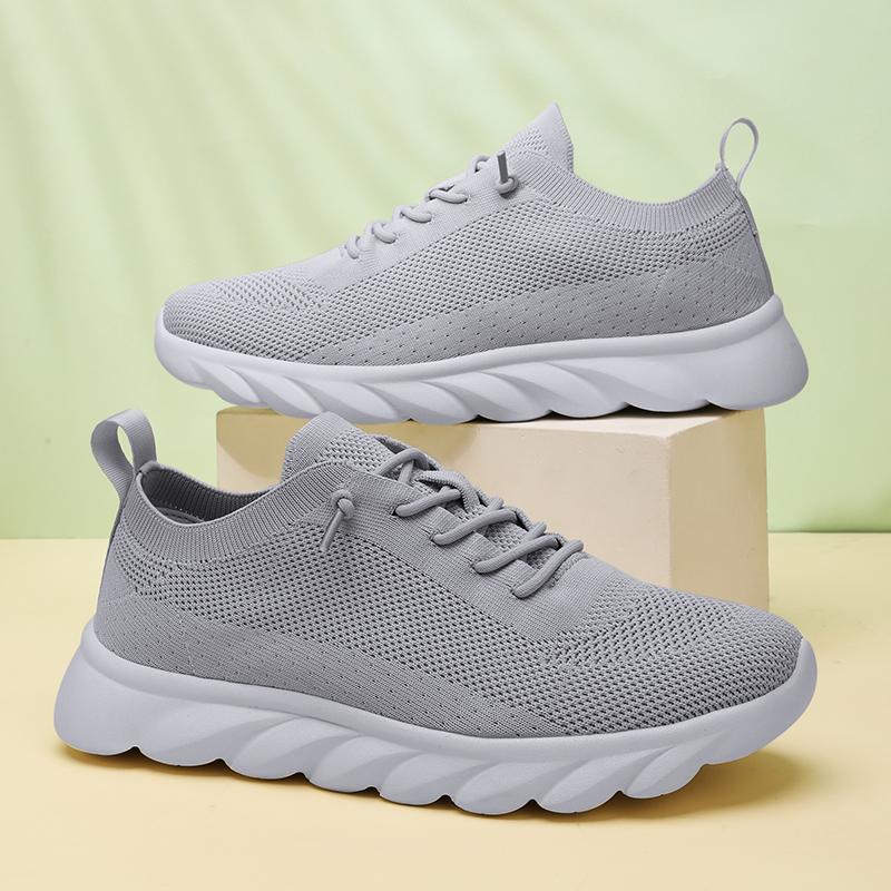 Fashion Pink Walking Shoes Lightweight Breathable Sneakers Women Couple Casual Large-size Flats Summer Mesh Running Shoes Footwear Casua