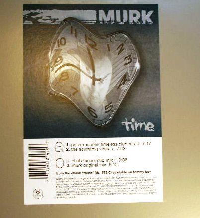 

12inch Record MURK - Time TB24480 Tommy Boy Silve 2004 US Dance & Electronica Used