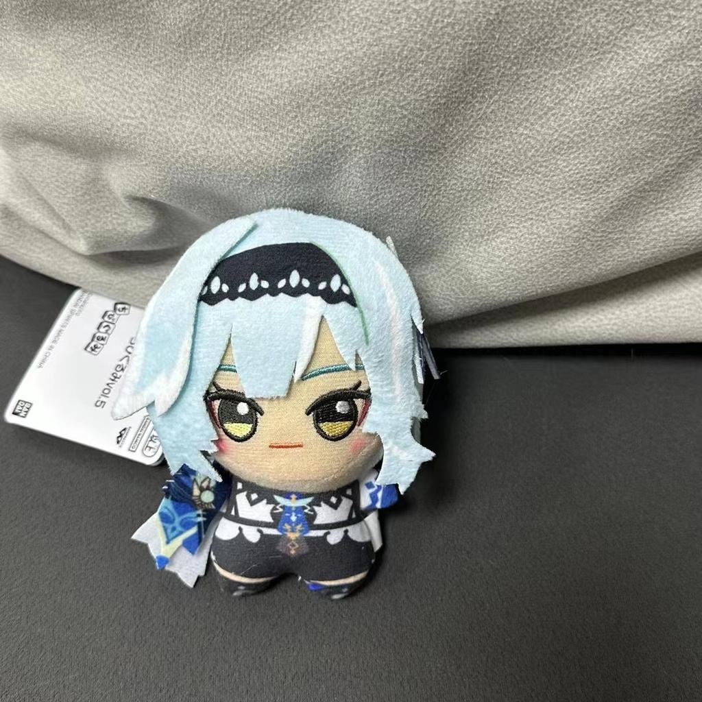 10CM Impact Tartaglia Kaeya Diluc Venti Xiao Klee Plush Pendant Toy  Mini Keychain Doll Backpack Accessorie For Gift