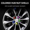Hub Caps Exterior Decoration Protection Caps Auto Hub Screw Cover Car Wheel Nut Caps Tyre Nut Bolt