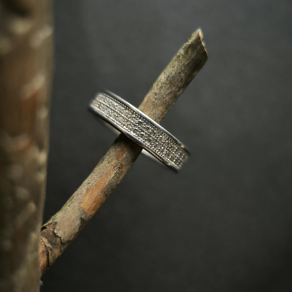 Silver Ring with Cubic Zirconia, Product Weight 3.08 G (2208693)
