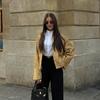 Women Shiny Sequin Jacket Y2k Gold Color Stand Collar Long Sleeve Short Coat Ladies High Streetwear