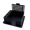 Space Saving Desk Tray Note Templates Hold Box For Notes Pens Office Supplies
