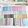 128PC Korean Style Contrasting Color Polka Dot Sulfuric Acid Paper Hand Account Decoration Material Paper Note Inner Page Paper