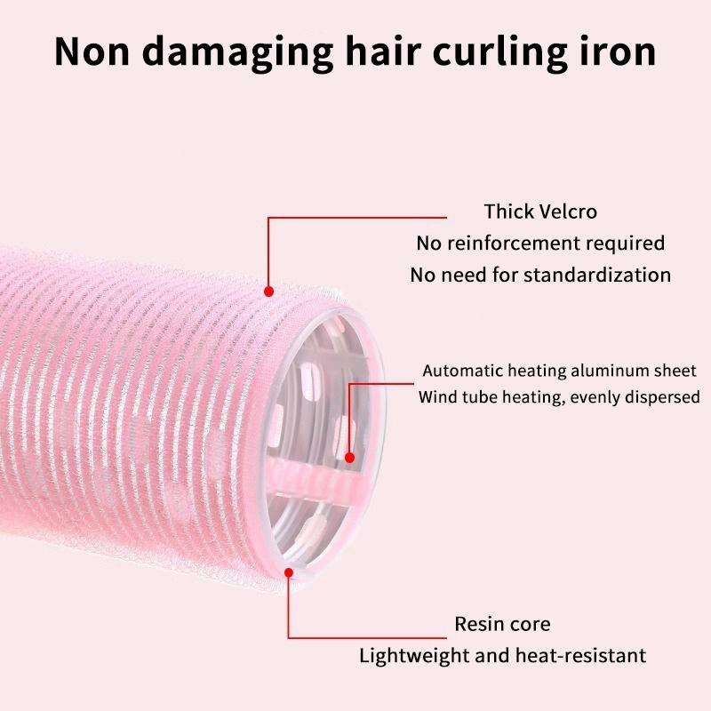 1Pcs No Heat Hair Waver Bangs Self-Adhesive Hair Curlers For Women Makeup Styling Curling Tools Hair Rollers Curlers